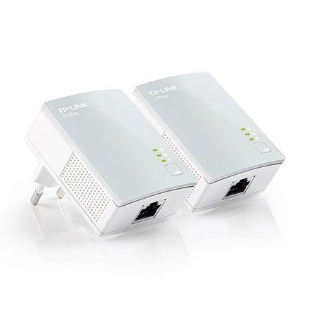 TP-Link Powerline mrežni adapteri TL-PA4010KIT, 500Mbps, Bijeli