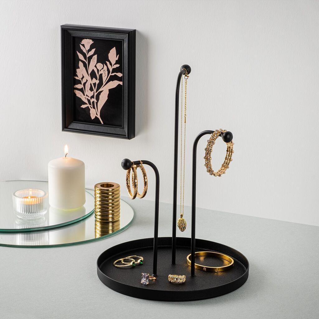 Aberto Design stalak za nakit 20,5 cm, crni
