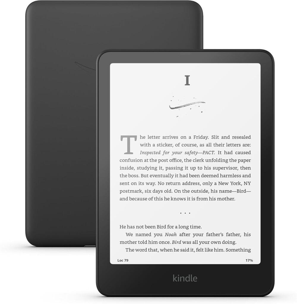 Amazon Kindle B0CFPJYX7P Paperwhite, 7", 300ppi, 16GB, USB-C, Wi-Fi, BT, Crni