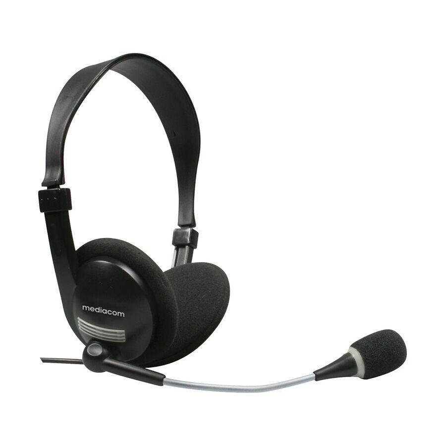 Mediacom Slušalice sa mikrofonom AP855, Crne