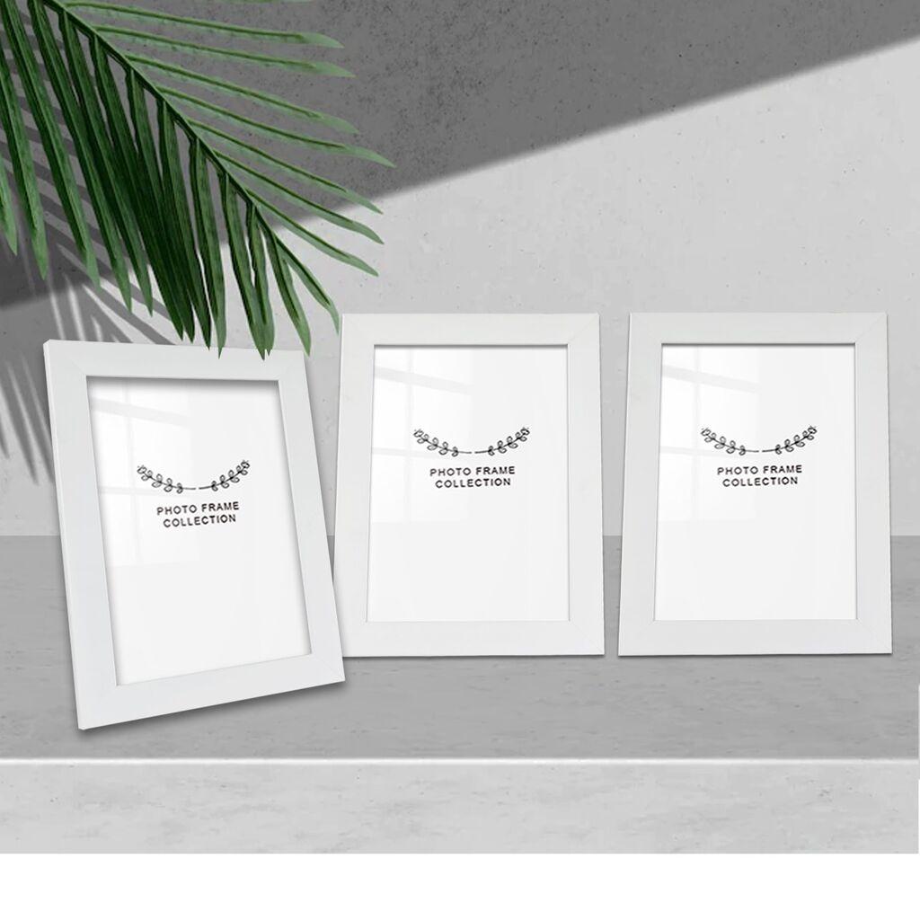 Aberto Design Set okvira za slike 3BFC1007_1318, 13x18cm, 3 dijela, Bijela