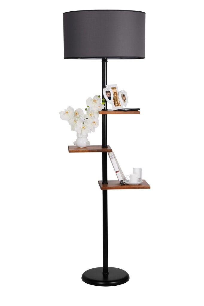 Opviq Podna lampa Moda, 163 cm, E27, Crna