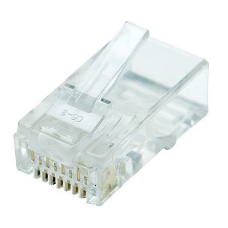 UTP konektor, RJ45, 8P8C, cat5e, Providni
