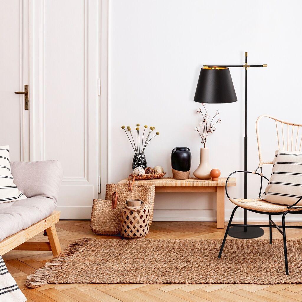 Opviq podna lampa Assos-N-715-US, 120 cm, 50 cm, E27, crna