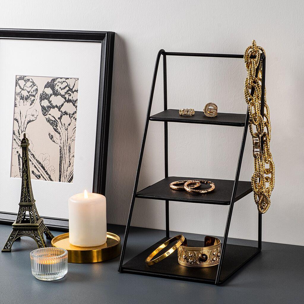 Aberto Design stalak za nakit 16x30,5x17cm, crni