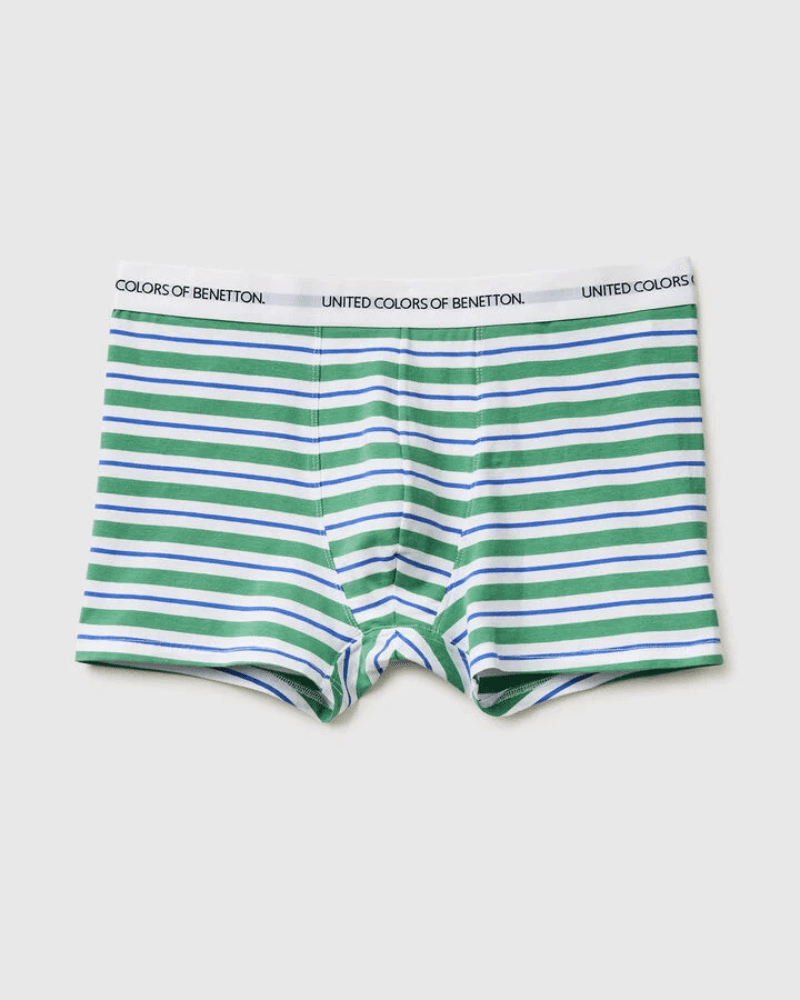 Benetton Muške bokserice 3OP82X00O-905-L, Zelene