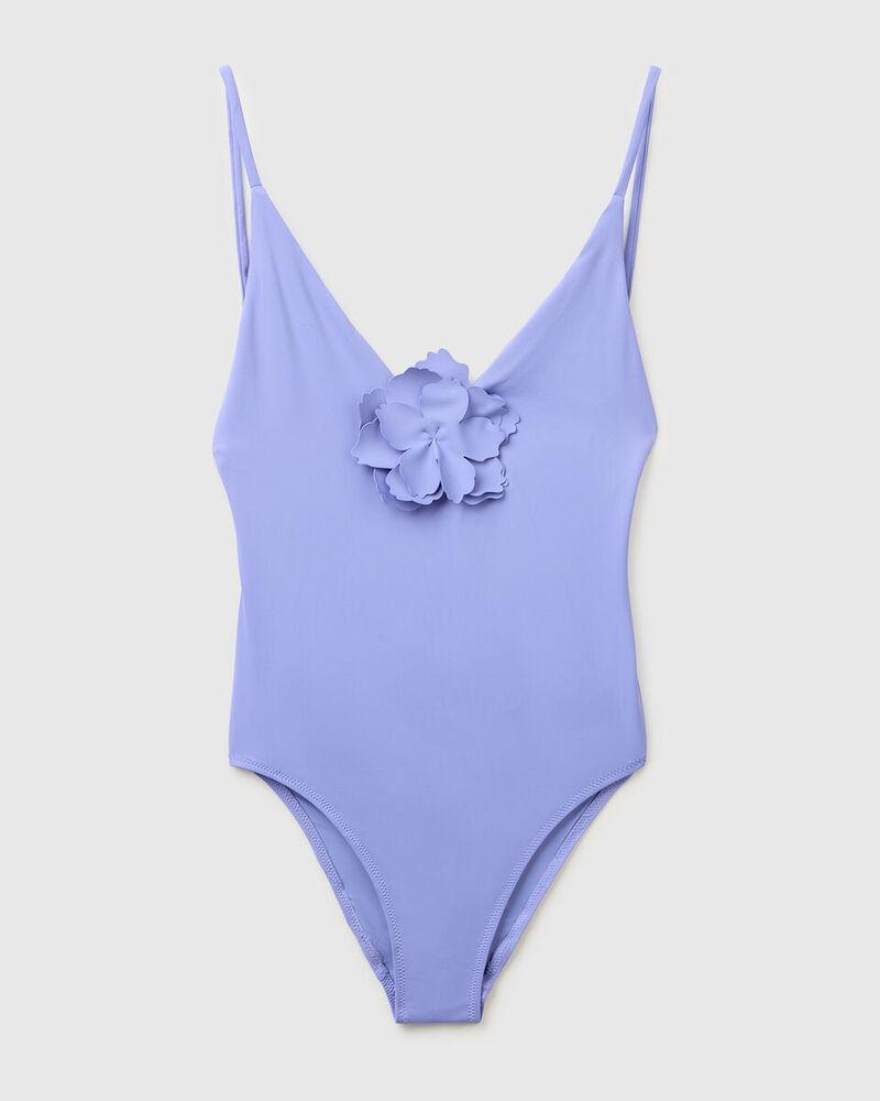 Benetton Ženski jednodijelni kupaći kostim 3P6H5I01T-1W2-L, Ljubičasti