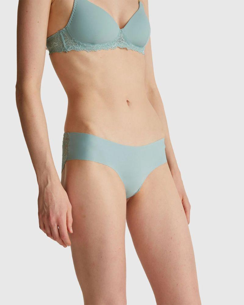 Benetton Žensko donje rublje s čipkom 3LEG1S02M-30V-M, Zeleno