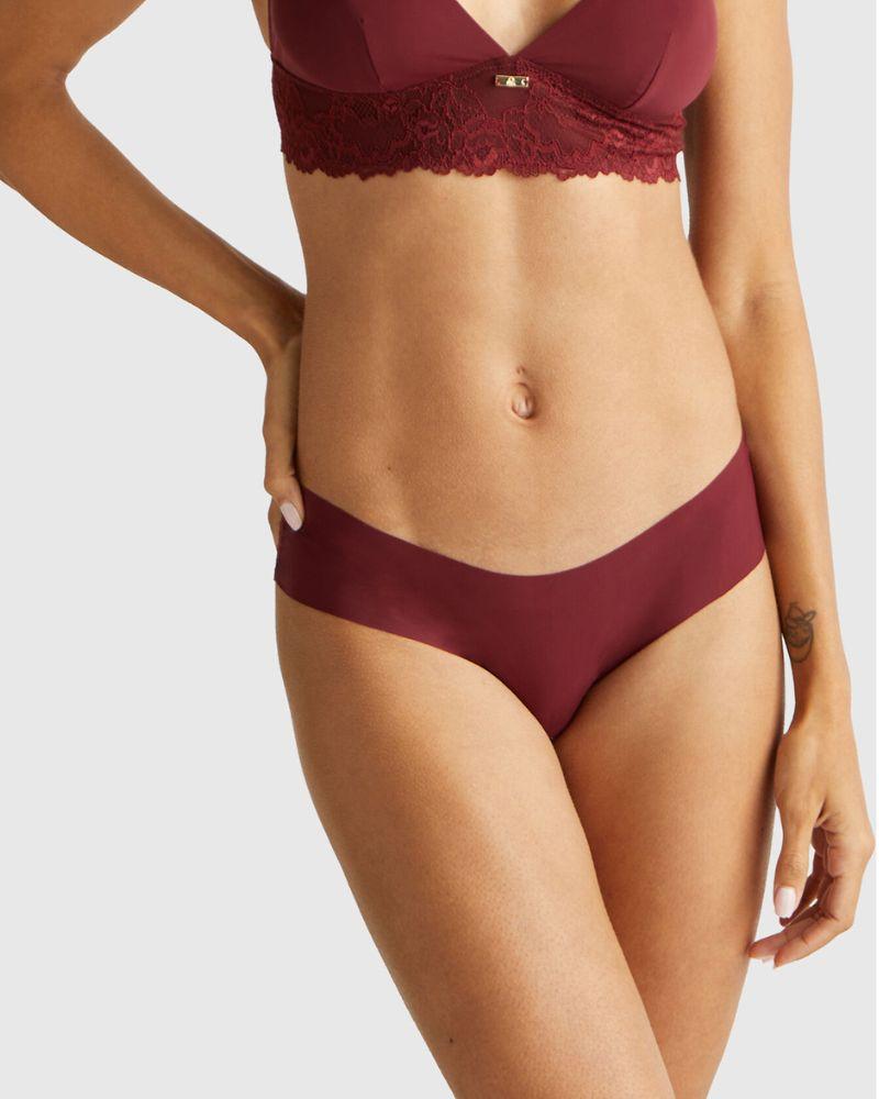Benetton Žensko donje rublje s čipkom 3LEG1S02M-129-S, Bordo
