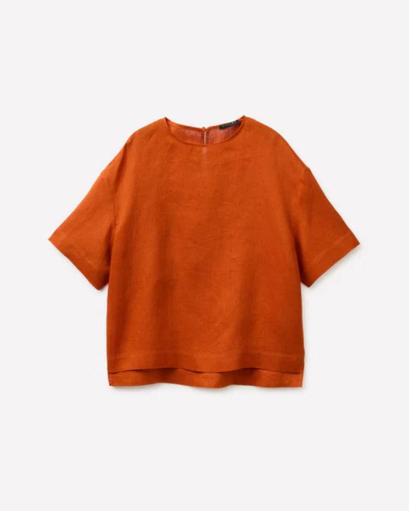 Benetton Ženska bluza 51G1LQ0AT-37A-L, Narandžasta