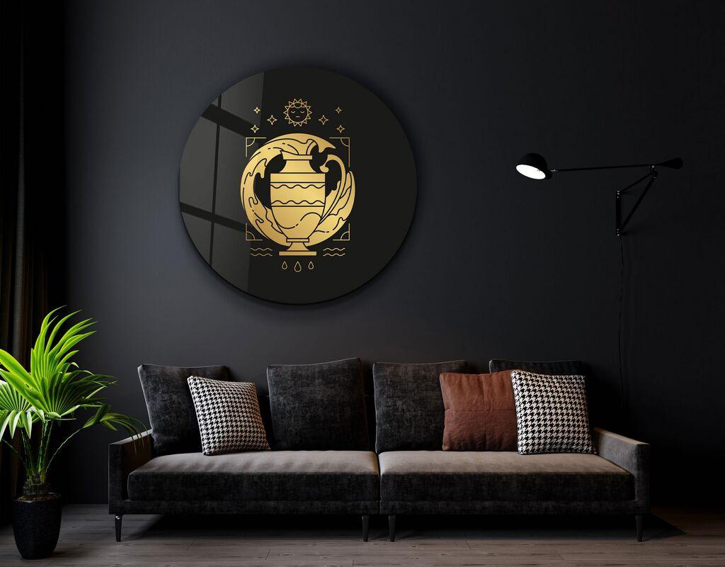 Zidna slika SKR-9011, 80 x 80 cm