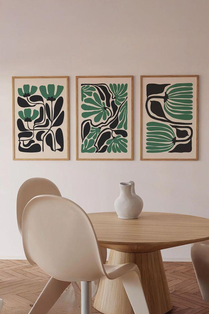 Wallity slika Ersy3Ham11, 3 dijela, 33 x 48 cm