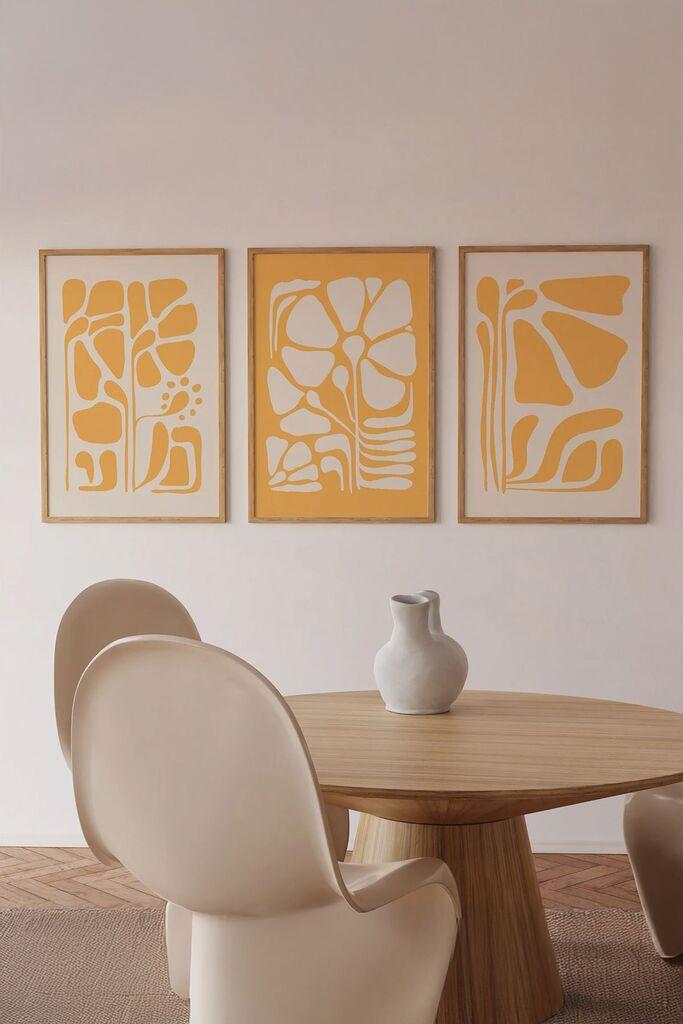 Wallity slika Ersy3Ham15, 3 dijela, 33 x 48 cm