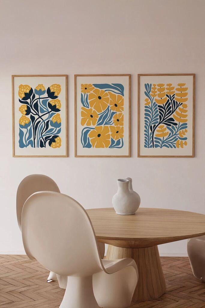 Slika Wallity, autor Ersy3Ham7, 3 dijela, 33 x 48 cm