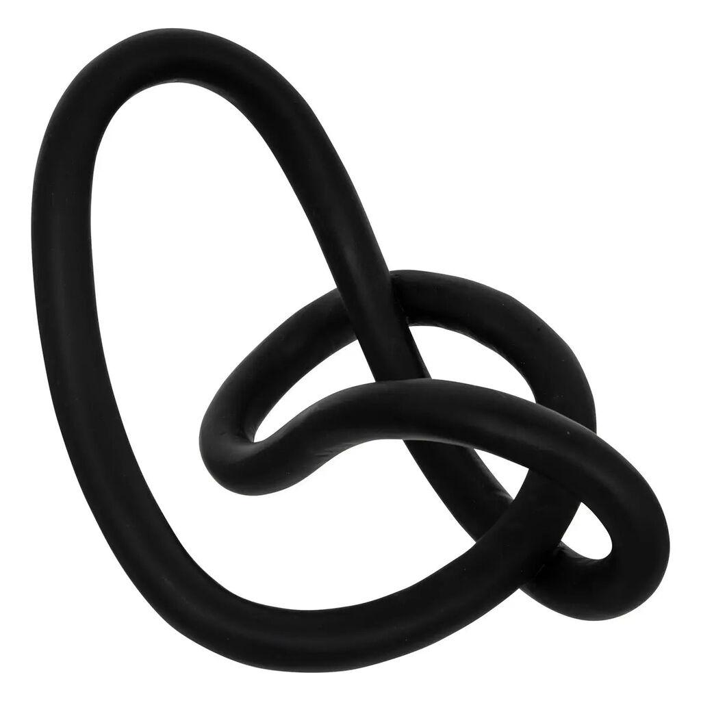 Atmosfera Dekorativna figura Keyla, 20 cm, crne boje