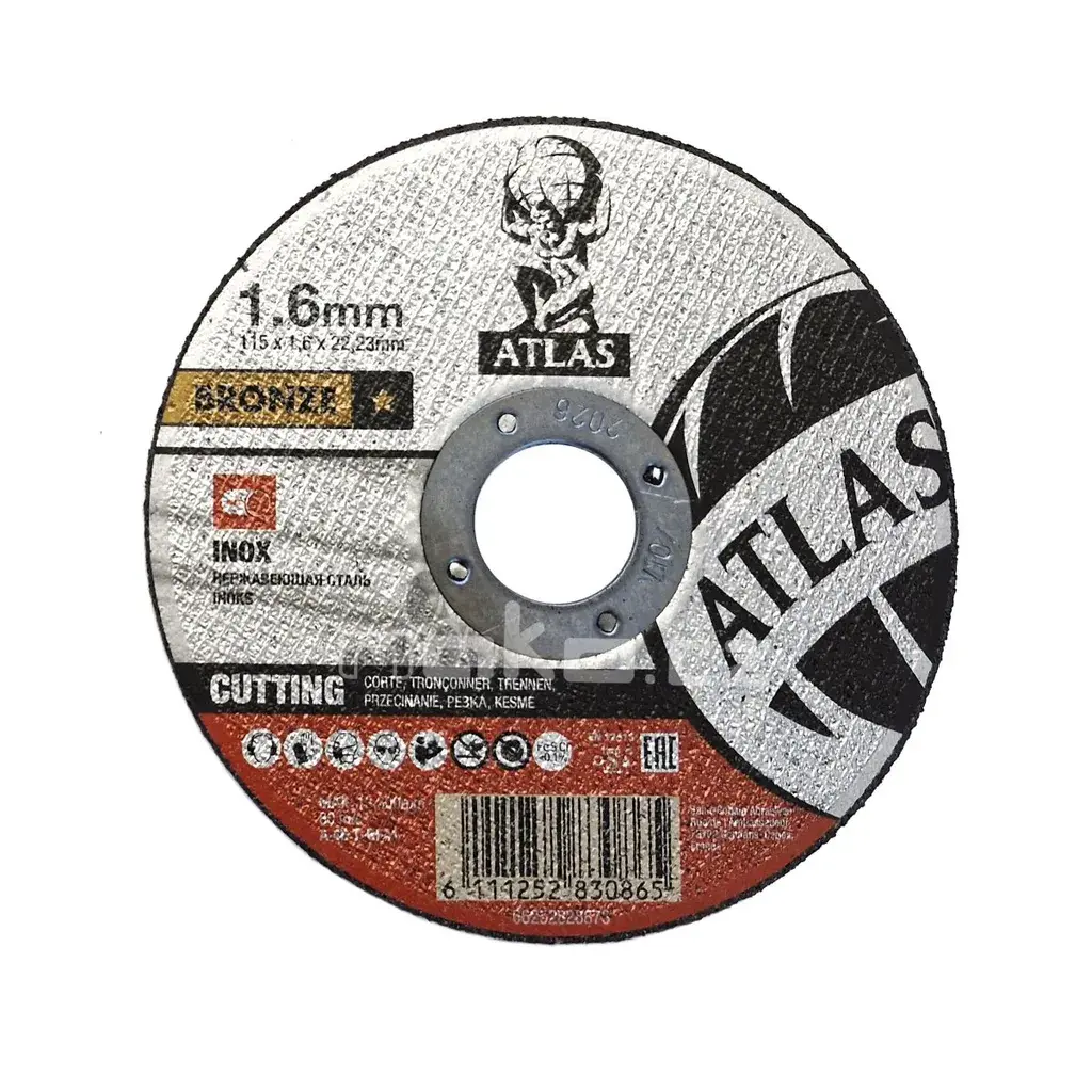Norton Rezna ploča za ATLAS A46T 115 x  x 1.6 x 22.23 mm 66252828873