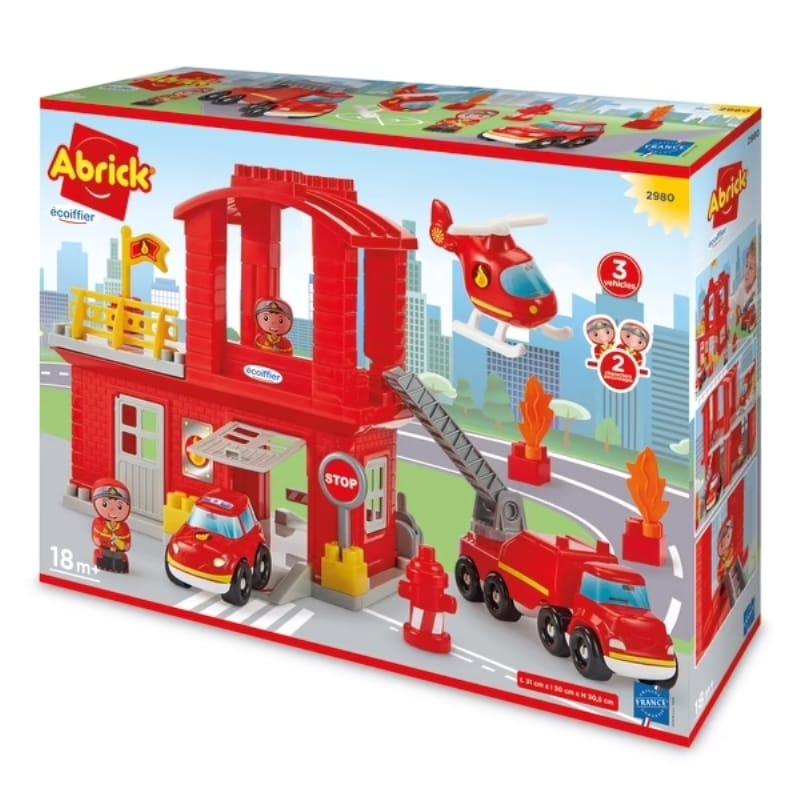 Abrick Fire station Ecoiffier SM002980