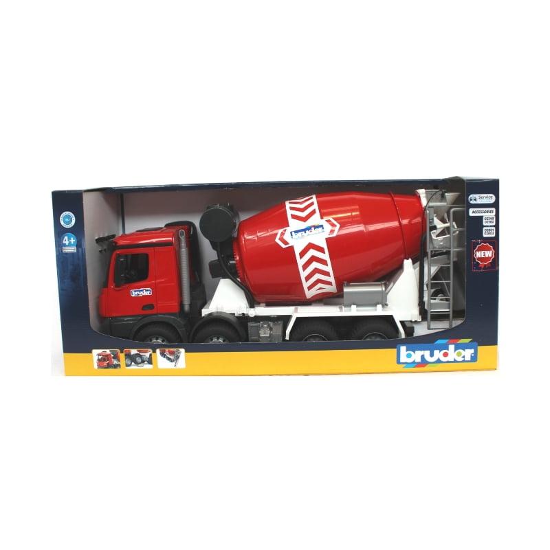 Bruder Mješalica za cement MB Arocs 3655, Crvena