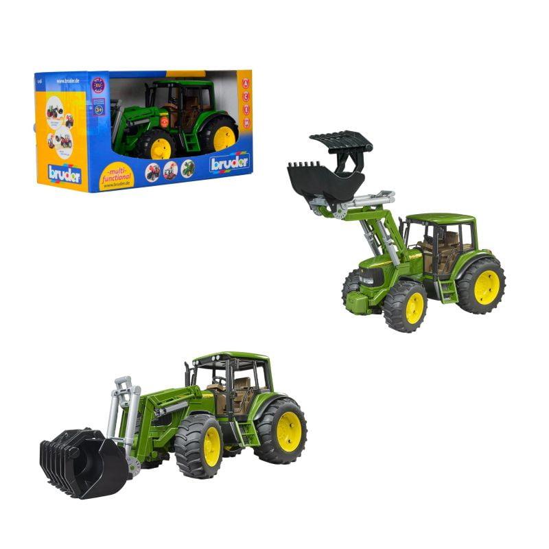Bruder Traktor s prednjim utovarivačem John Deere 6920 2052, Zeleni