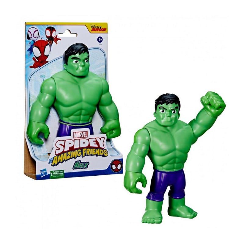 Disney Spidey and His Amazing Friends Supersized Hulk F7572, Zeleni