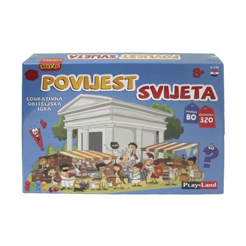 Dexy co Povijest svijeta edukativna igra Play Land PL740/HR