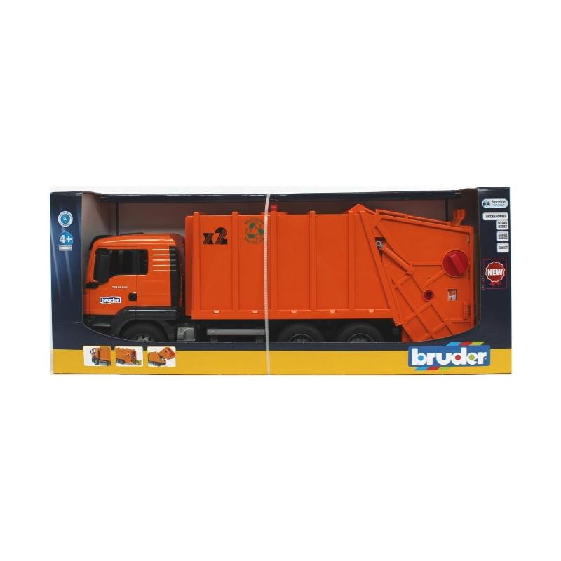 Bruder Kamion smećara MAN TGS 3760, Crveni