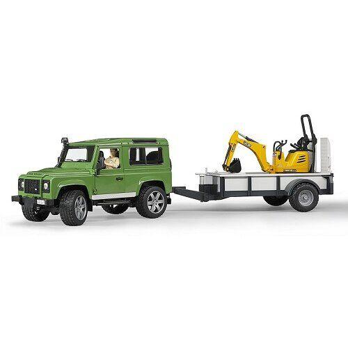 Bruder Defender s prikolicom Jeep Land Rover 2593