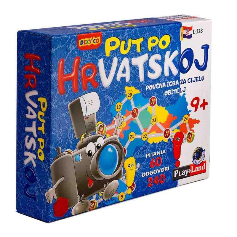Dexy co Put po Hrvatskoj edukativna igra HR PL128