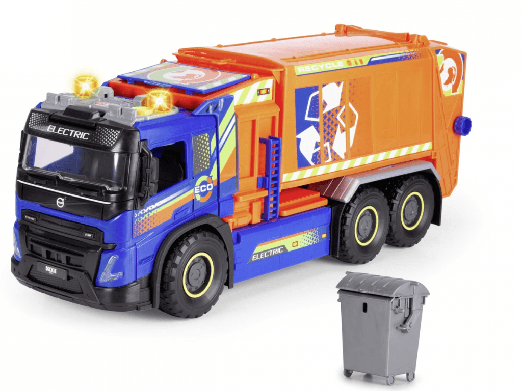 Dickie Toys Giant kamion đubretarac SB203749037, Narandžasti