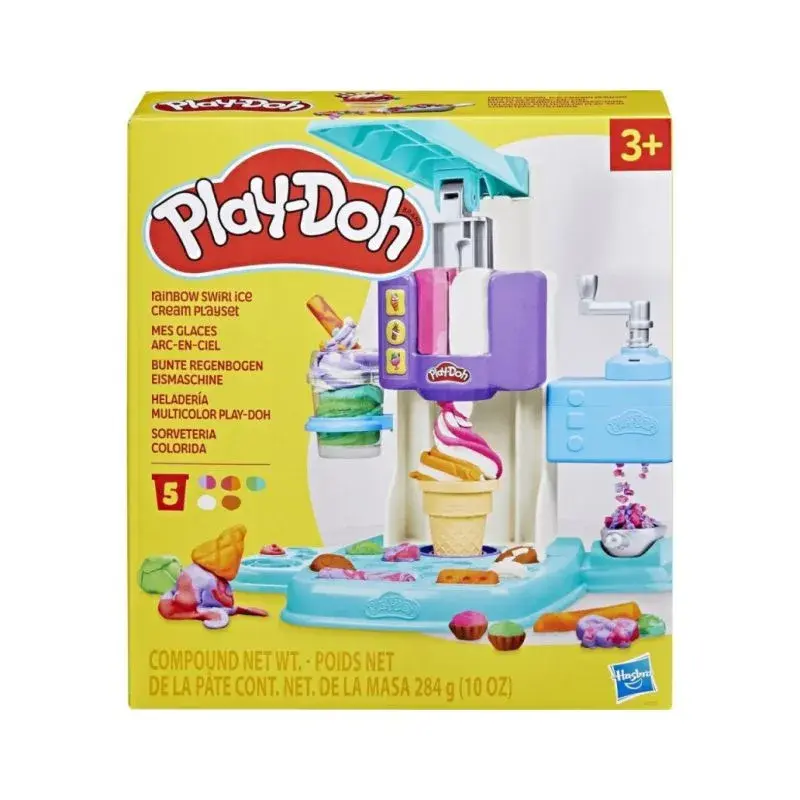 Play-Doh Rainbow Swirl Ice Cream playset G0028