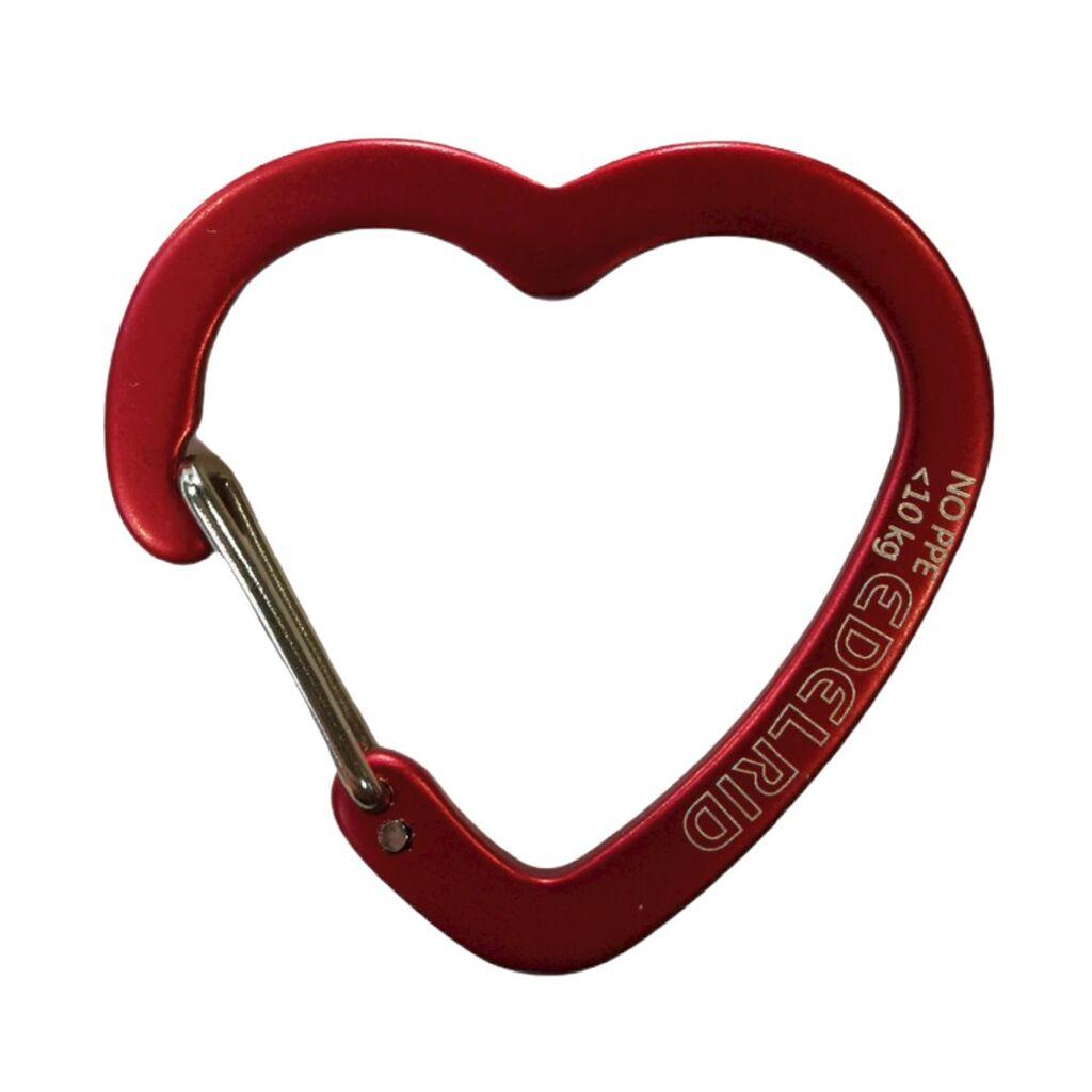 Edelrid Karabiner Corazon srce, Crveni