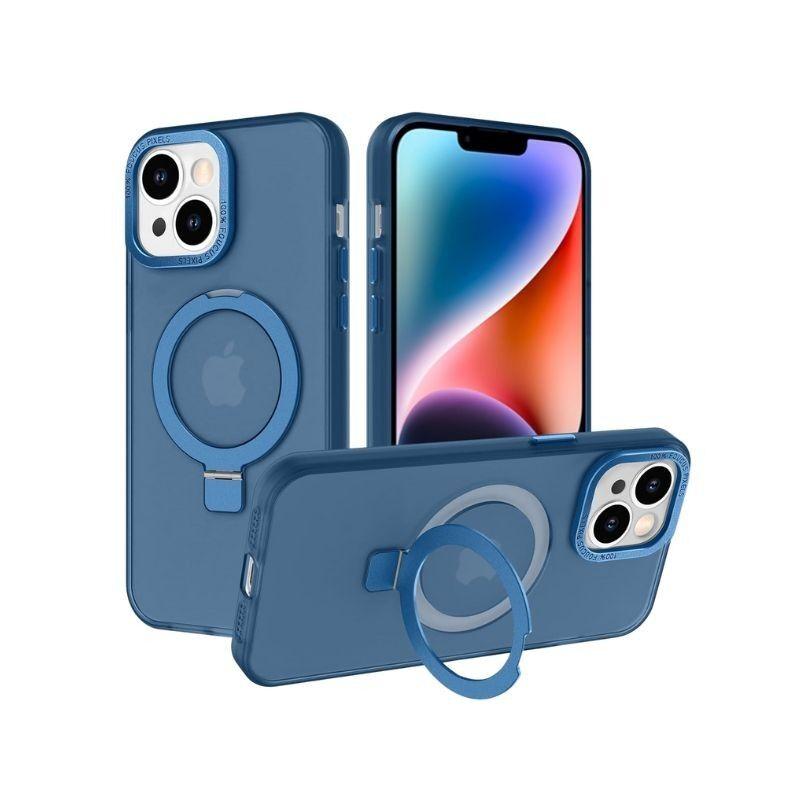 Maska za mobilni telefon iPhone 16, MagSafe Ring, Plava