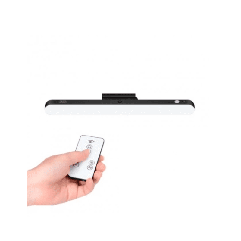 XO Lampa YH08B Kubi, Sa daljinskim upravljačem, 1200mAh, Crna