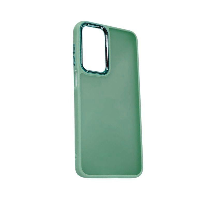 Silikonska maska za mobilni telefon Redmi Note 14 Pro 4G Frame, Zelena