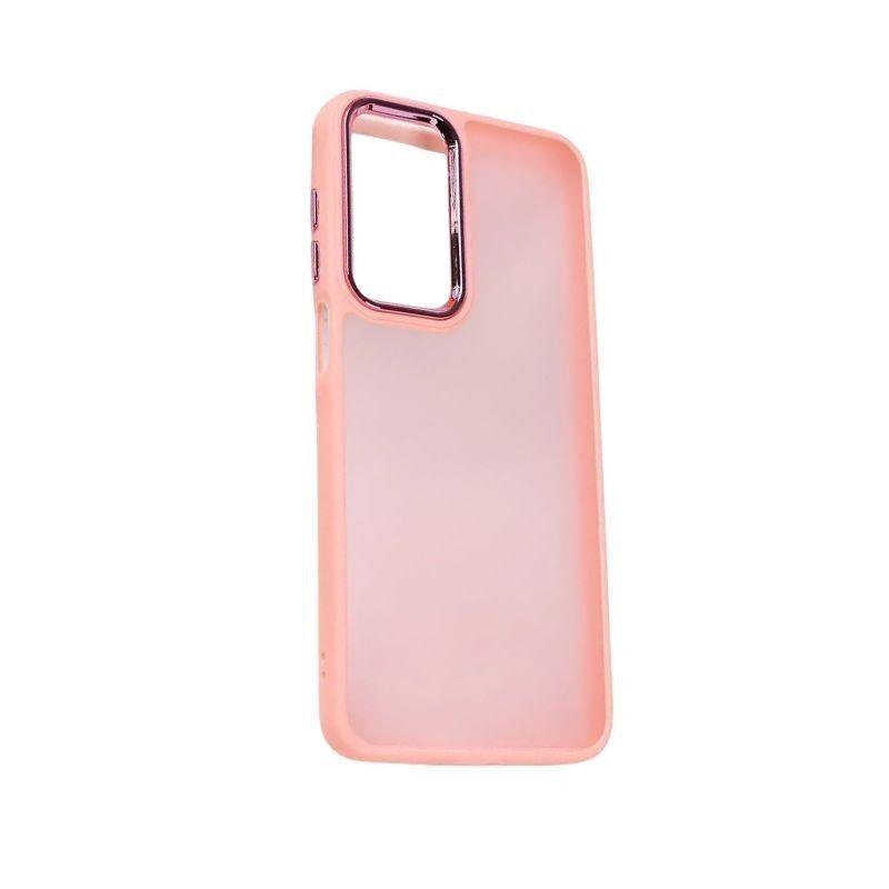 Silikonska maska za mobilni telefon Redmi A5 Frame, Roza