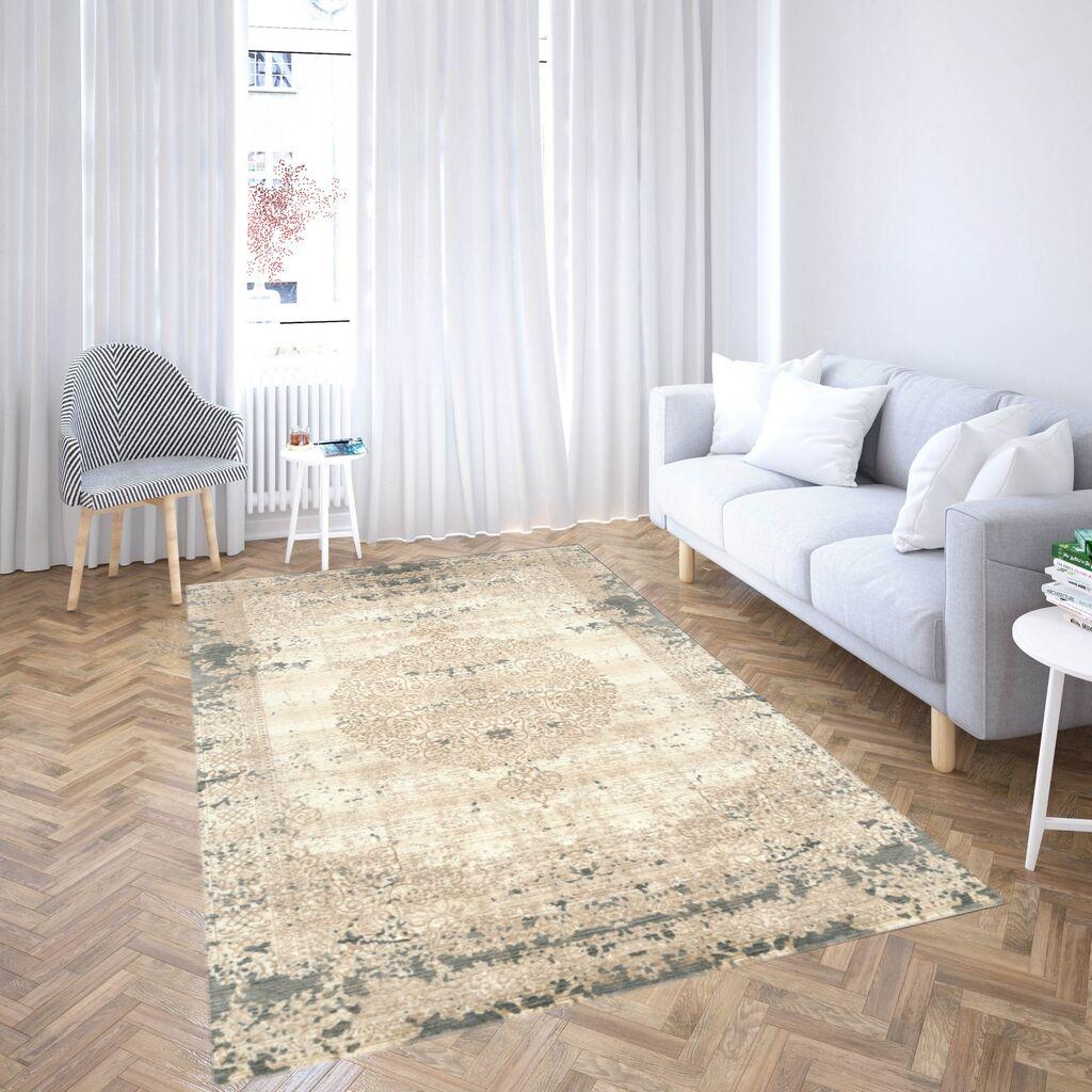 Conceptum Hypnose Tepih Cg34, Pravougaoni, 100 x 140 cm, Bež