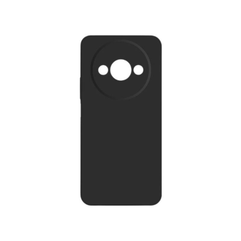 Silikonska maska za mobilni telefon Xiaomi Redmi A3, Crna