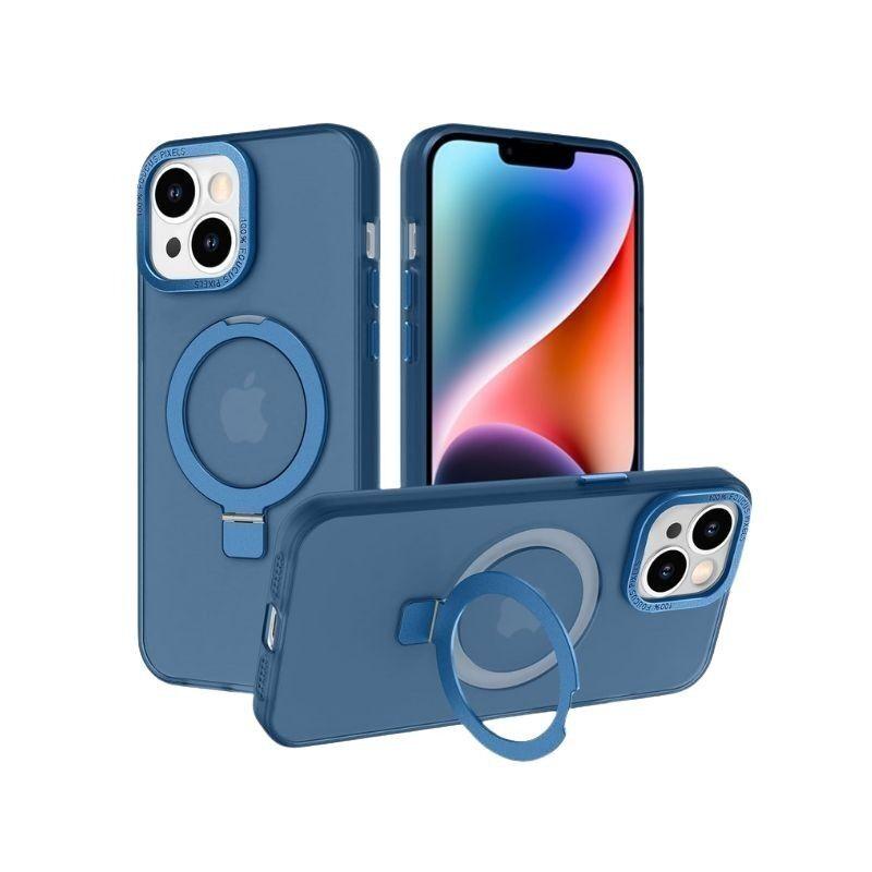 Maska za mobilni telefon Samsung S25+, MagSafe Ring, Plava