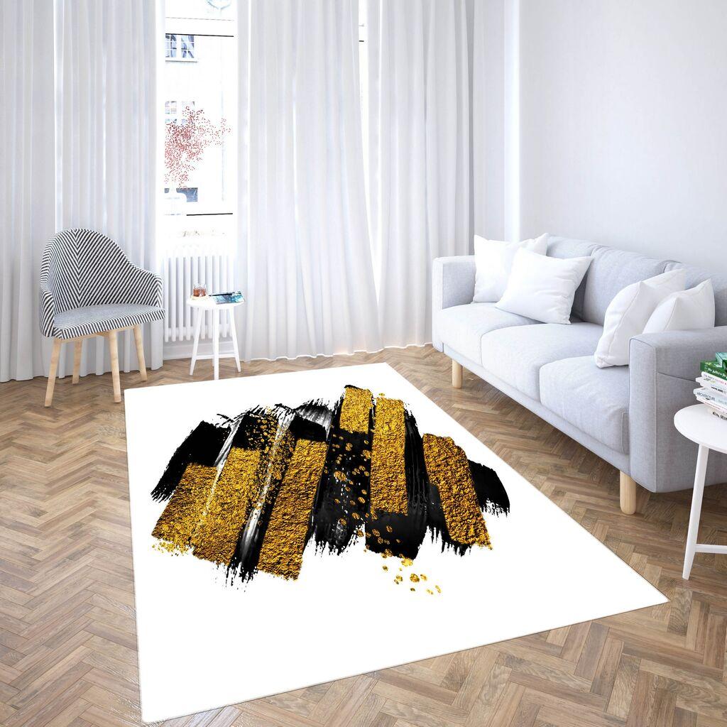 Conceptum Hypnose tepih CG_202, pravougaoni, 100 x 180 cm, crno-bijeli