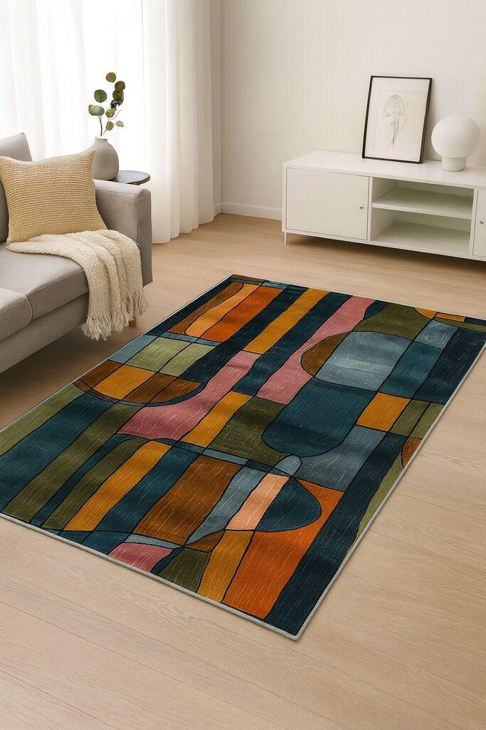 Conceptum Hypnose Tepih BSR-8, Pravougaoni, 140 x 220 cm, Šareni