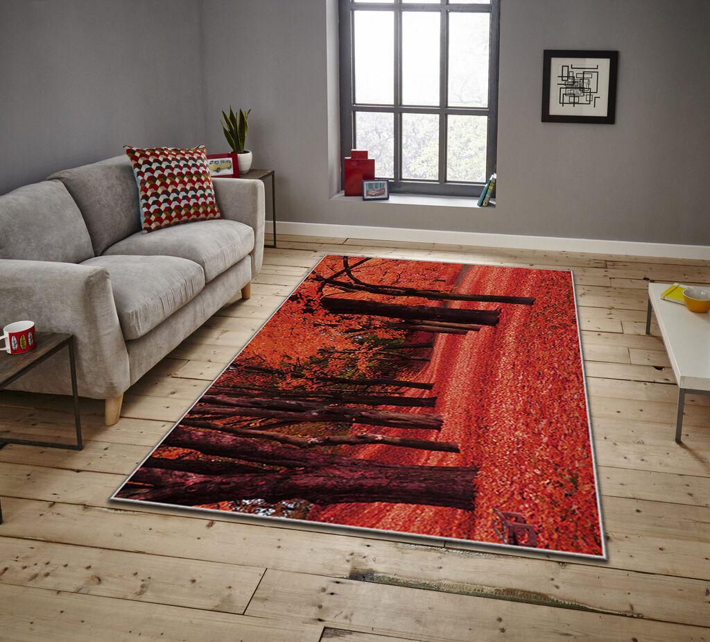 Conceptum Hypnose Tepih Asr Crpt-15, Pravougaoni, 100 x 140 cm, Narandžasti