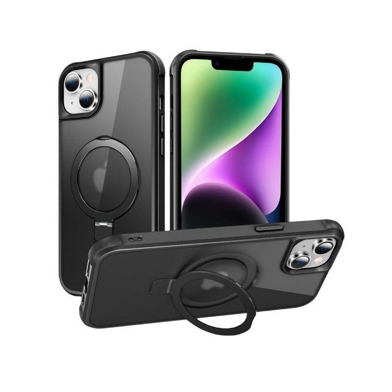 Maska za mobilni telefon iPhone 16 Pro, MagSafe Ring, Siva