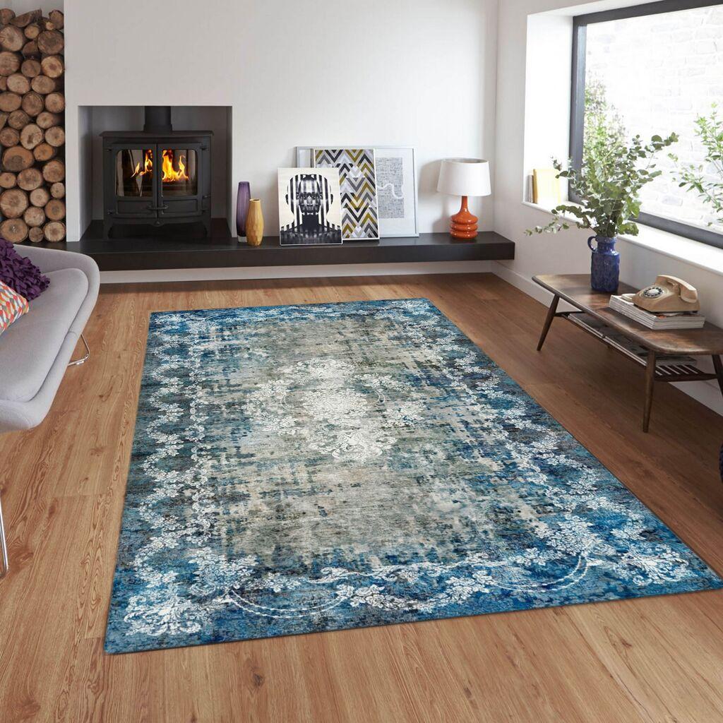 Conceptum Hypnose Tepih Cg140, Pravougaoni, 140 x 220 cm, Plavi