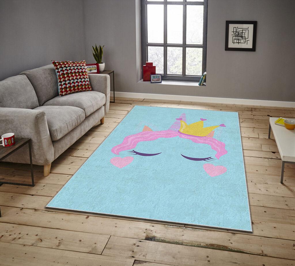 Conceptum Hypnose tepih Asr Crpt-40, pravougaoni, 80 x 140 cm, svijetloplava