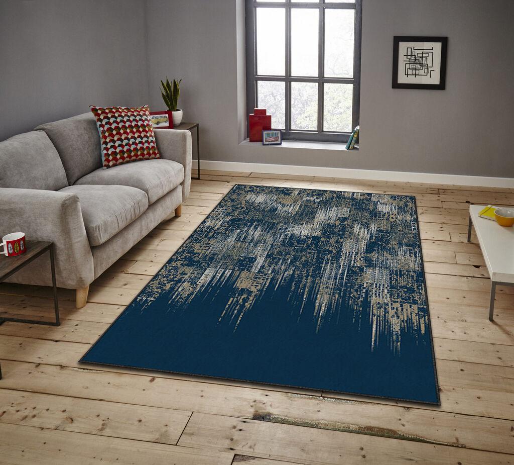 Conceptum Hypnose Tepih Asr Crpt-28, Pravougaoni, 160 x 230 cm, Tamnoplavi