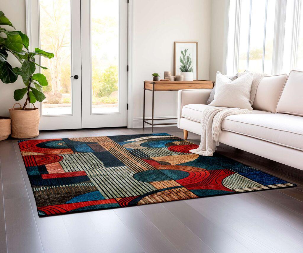 Conceptum Hypnose tepih BSR-3, pravougaoni, 50 x 60 cm, šareni