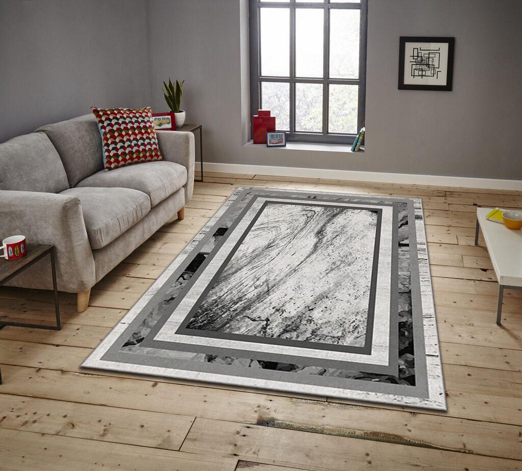 Conceptum Hypnose Tepih Asr Crpt-75, Pravougaoni, 160 x 230 cm, Sivi