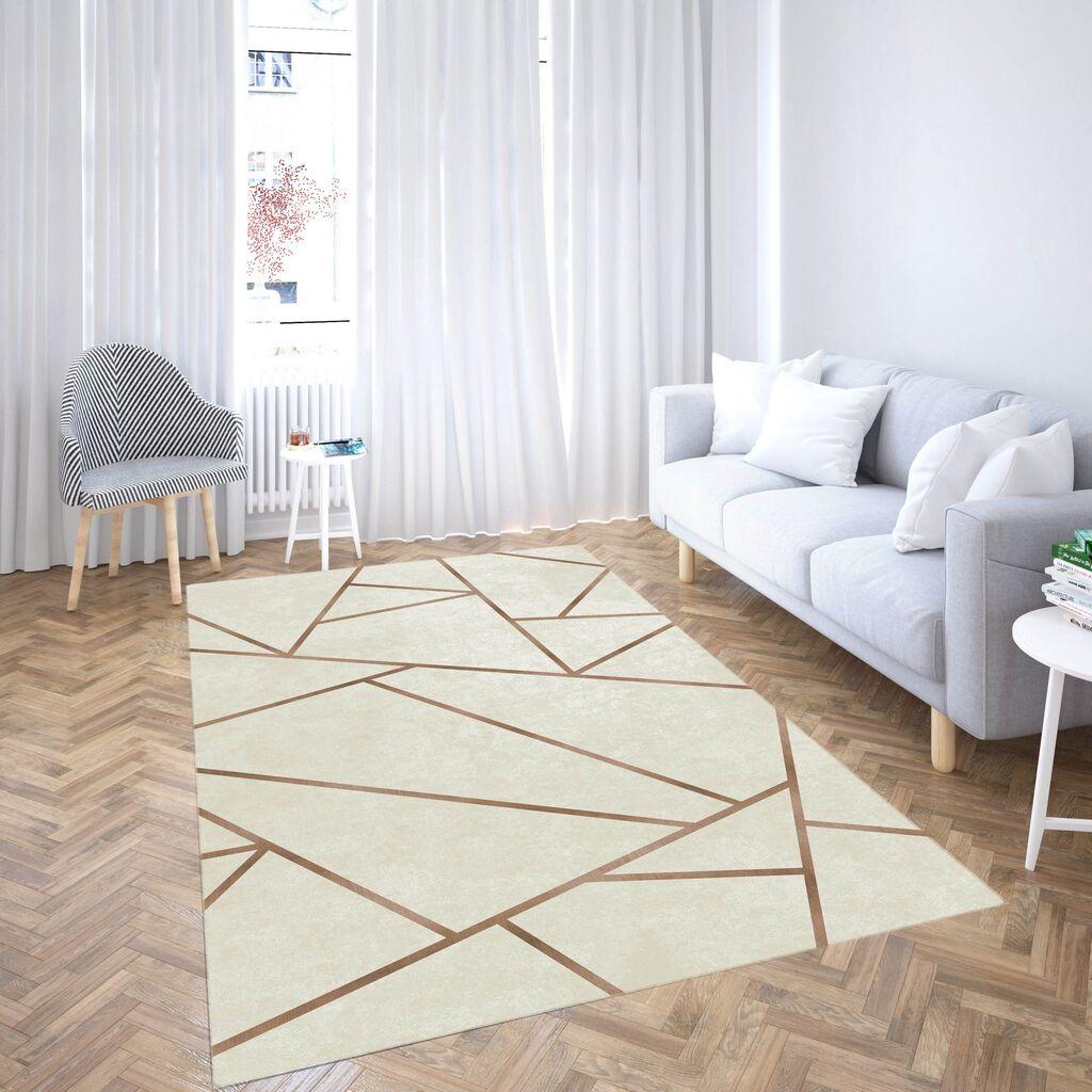 Conceptum Hypnose tepih CG_62, pravougaoni, 140 x 220 cm, krem-braon