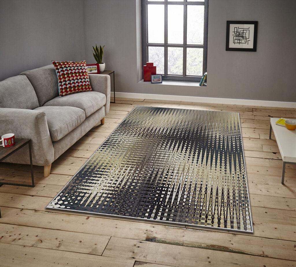 Conceptum Hypnose Tepih Asr Crpt-59, Pravougaoni, 160 x 230 cm, Sivi