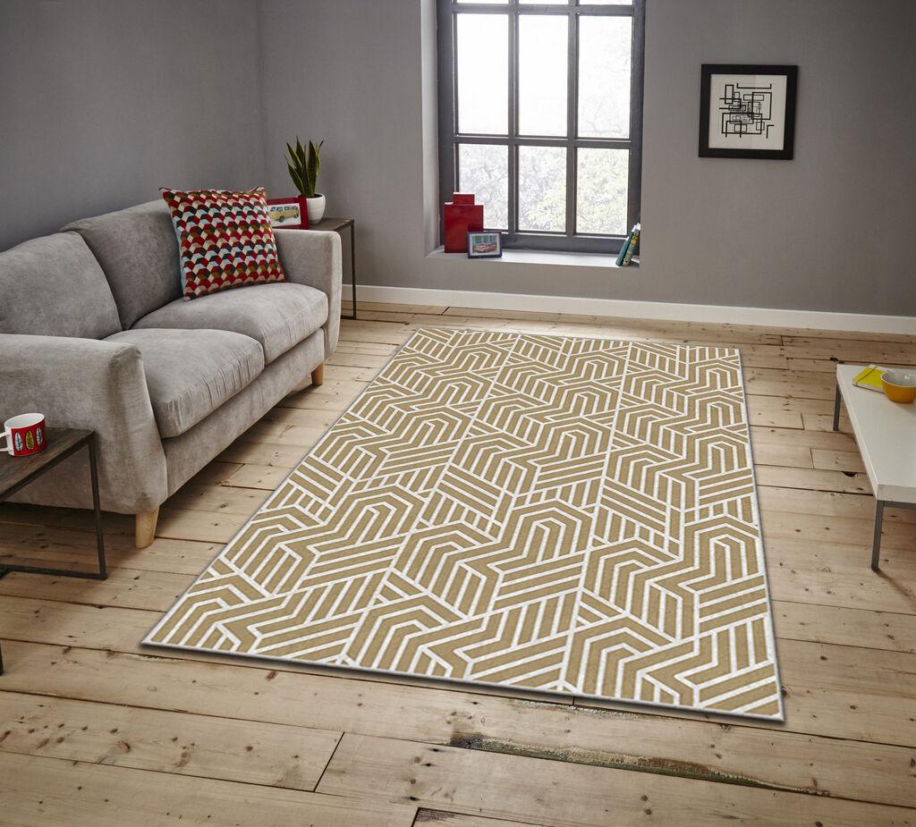 Conceptum Hypnose tepih Asr Crpt-119, pravougaoni, 100 x 140 cm, bež